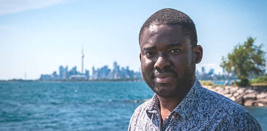 PhD student Samson Abioye