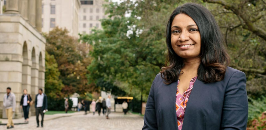 Graduate student Vathsala Illesinghe