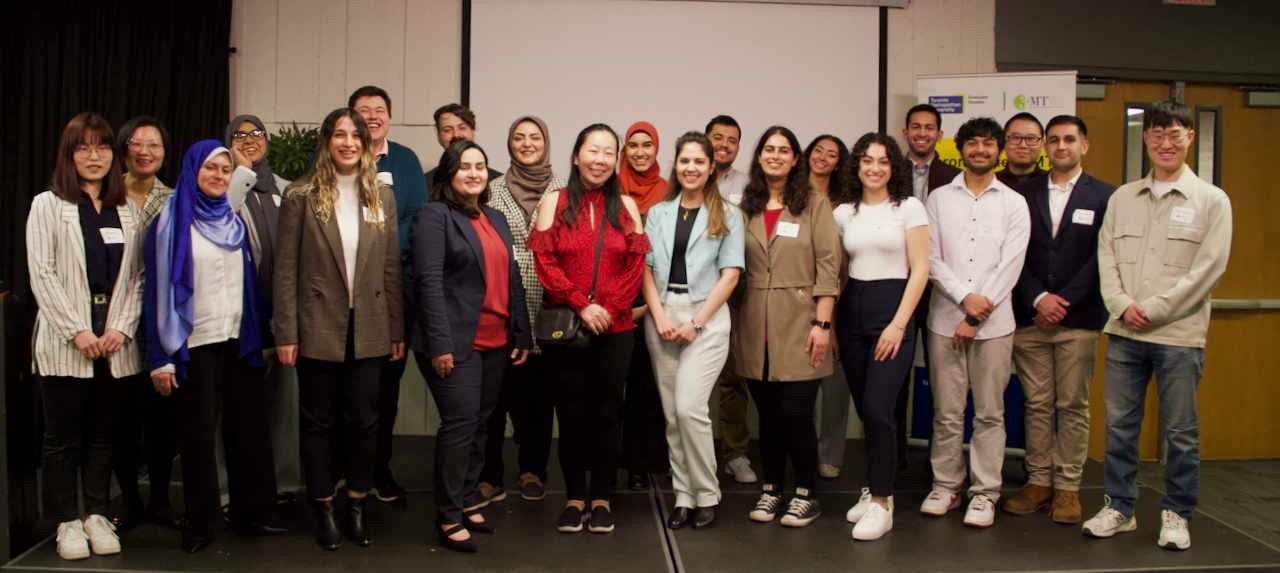 2024 TMU 3MT® participants celebrate on stage in POD-250.