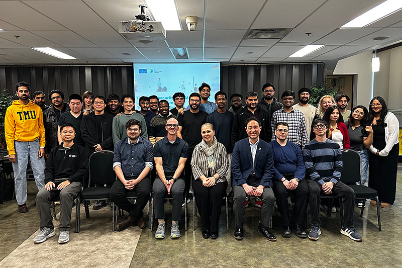 Master of Cybersecurity students
