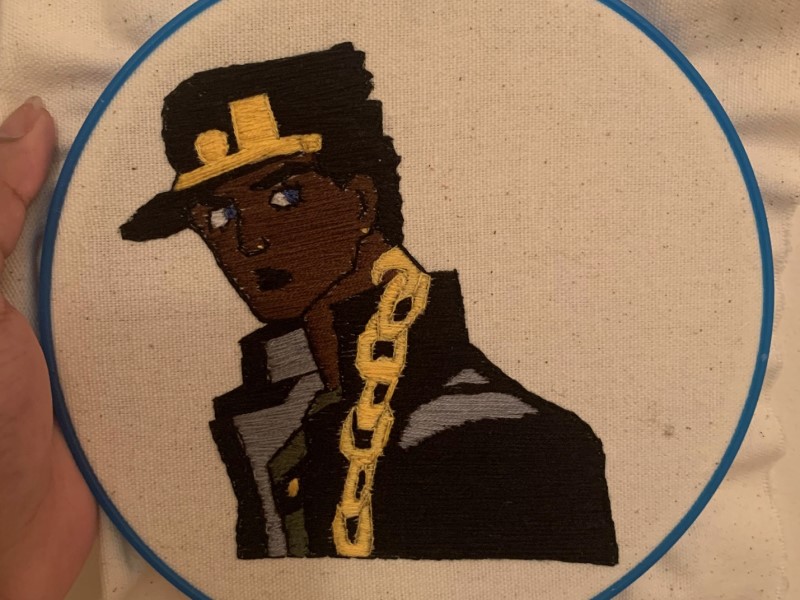 Jotaro Kujo Embroidery