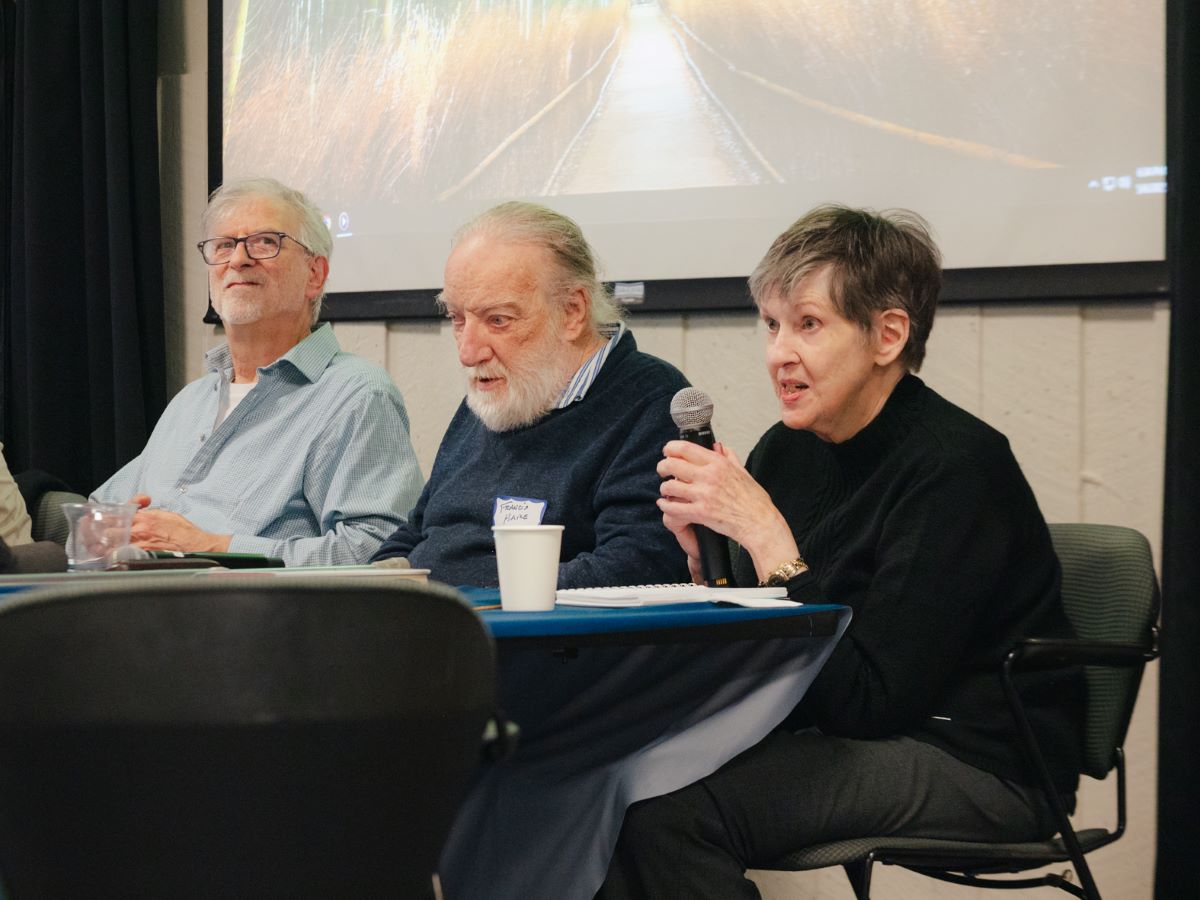 Kenise Kilbride at panel discussion