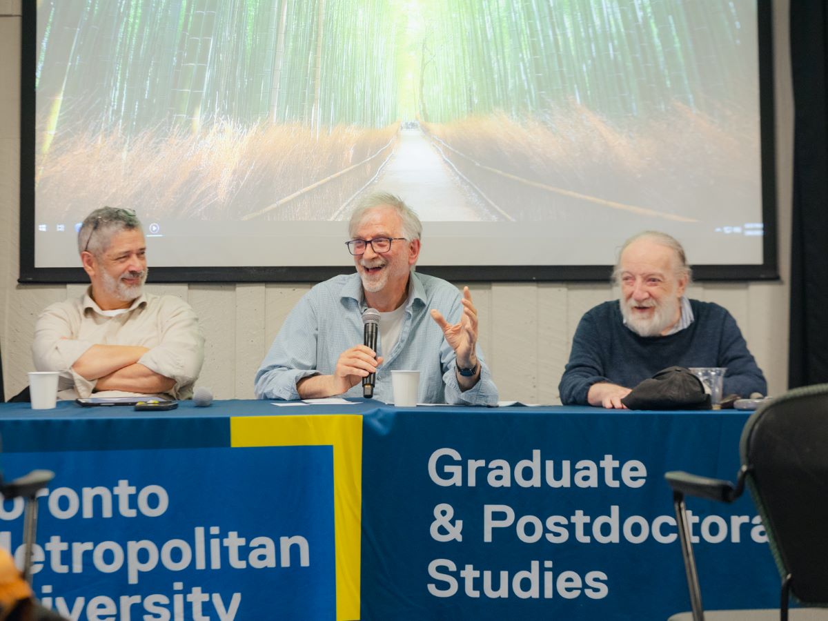 Myer Siemiatycki at panel discussion