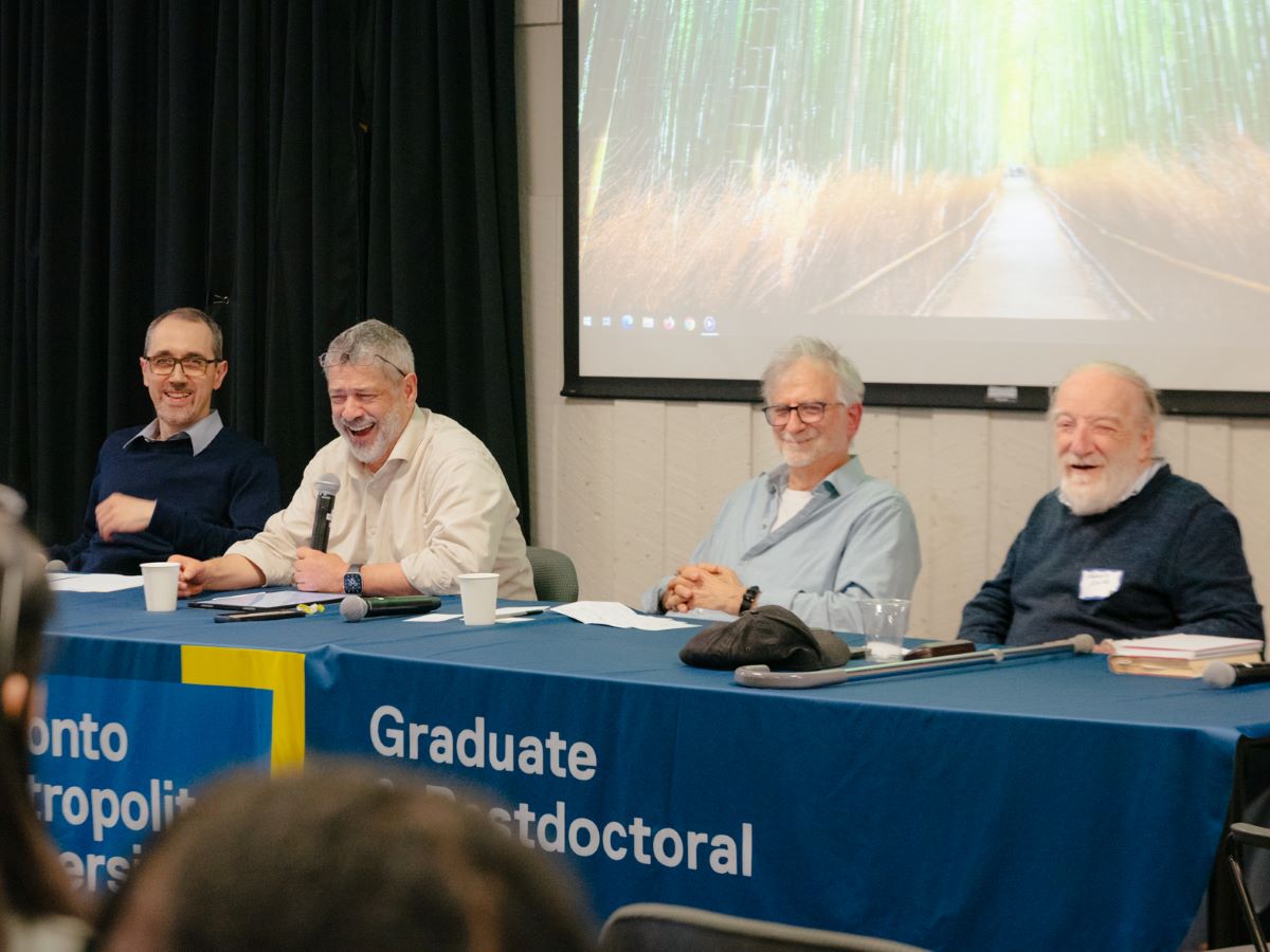 Henry Parada at panel discussion
