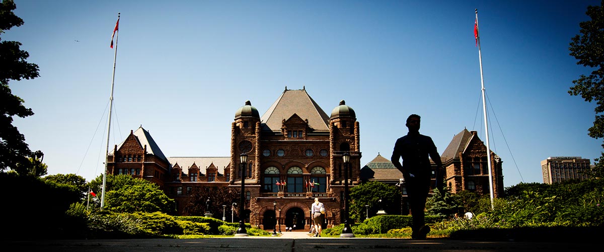 Queen's Park Provincial Government building