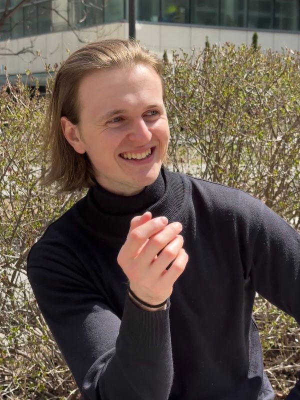 2026 Dennis Mock Graduate Scholarship recipient MSc student Kirill Zakharov