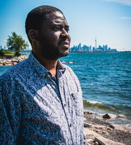 Geoffrey F. Bruce Fellowship recipient Samson Abioye