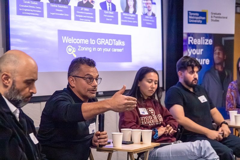 GRADTalks panellists