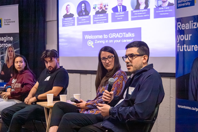 GRADTalks panellists