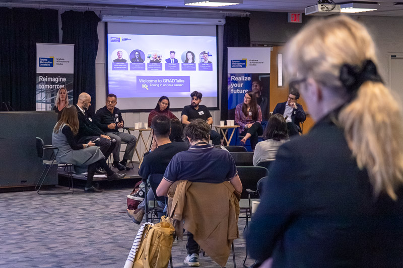 GRADTalks panellists