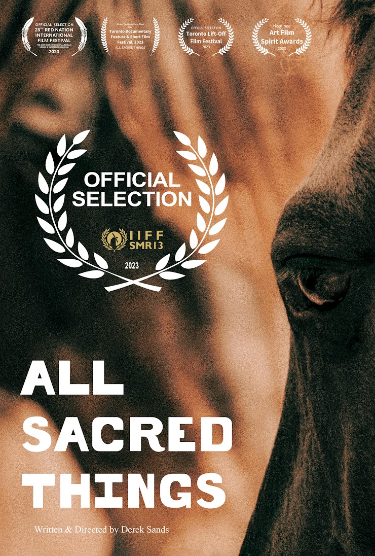 film poster of "All Sacred Things"