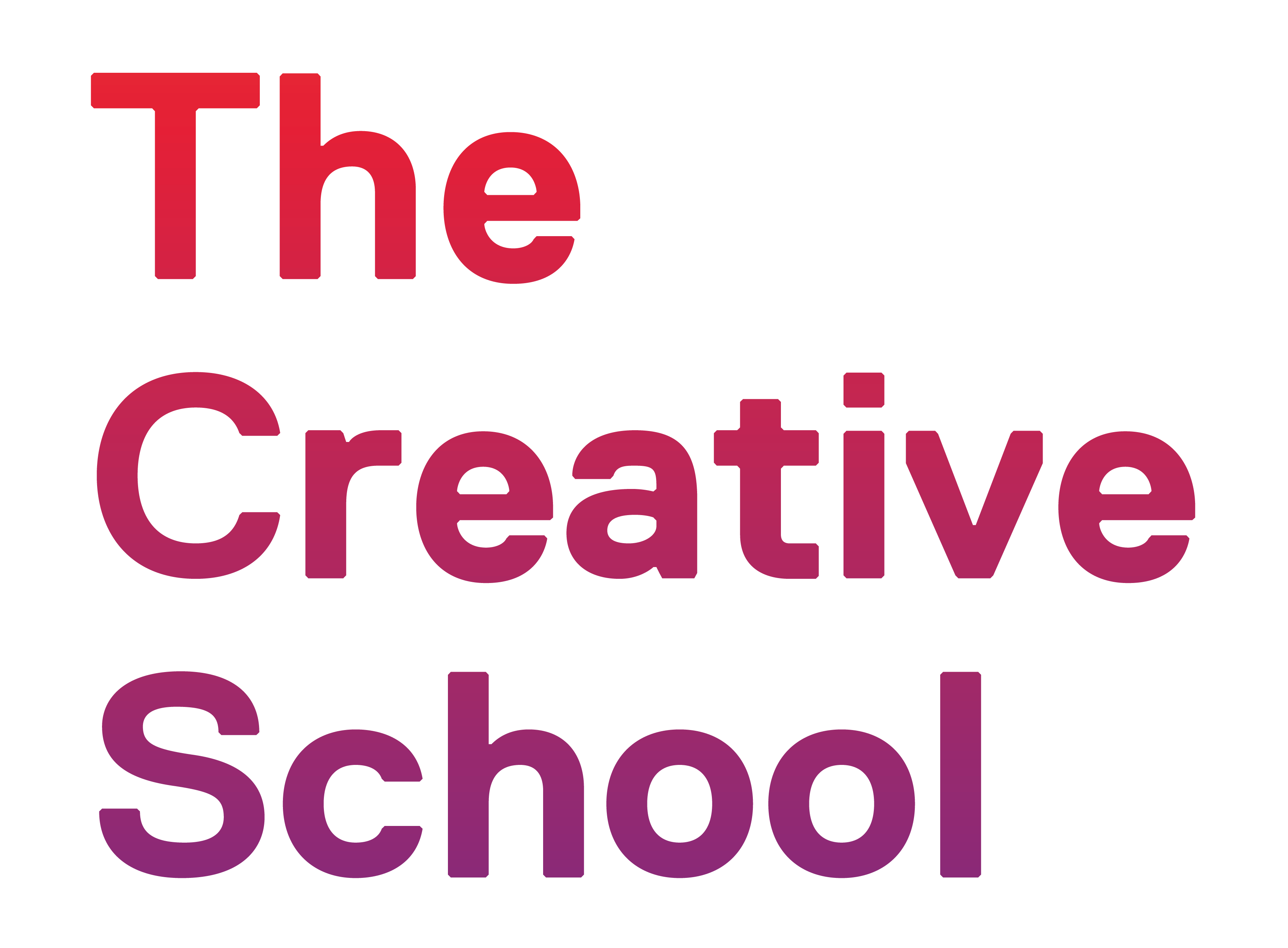 the creative school logo