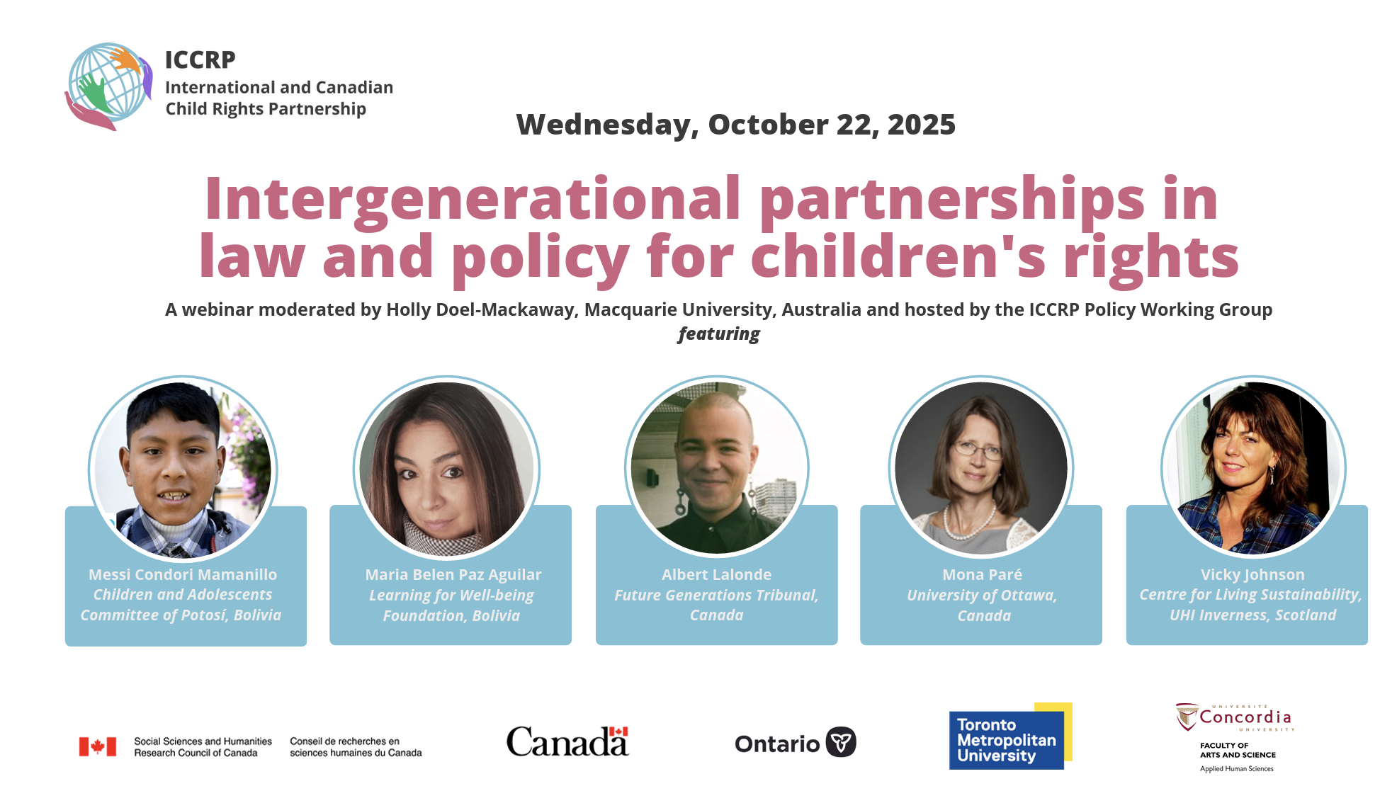 Intergenerational Partnerships in Law and Policy for Children's Rights