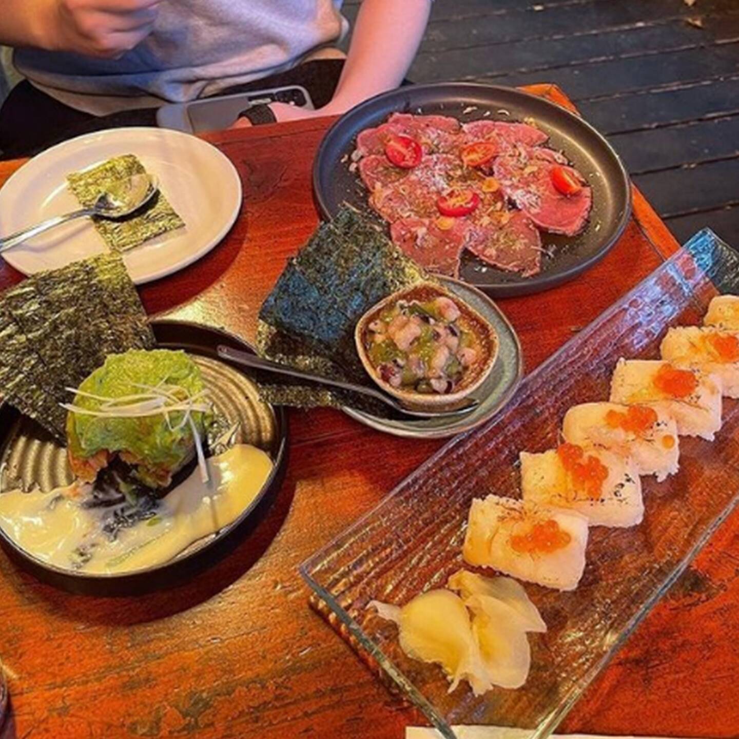 An assortment of dishes