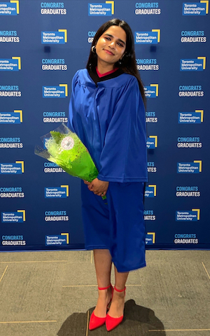 Apurba at graduation