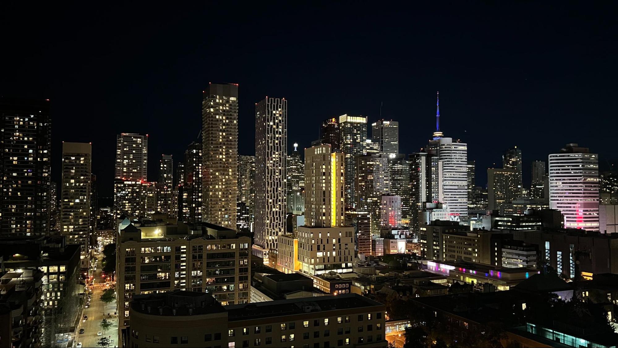 A view of Toronto's skyline