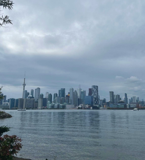 Toronto’s skyline from Ward’s Island