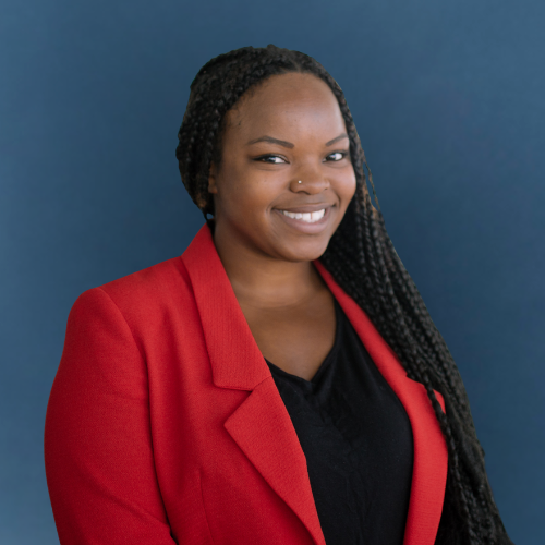 Recruiter Headshots w/Navy Backgrounds - Cyesha 