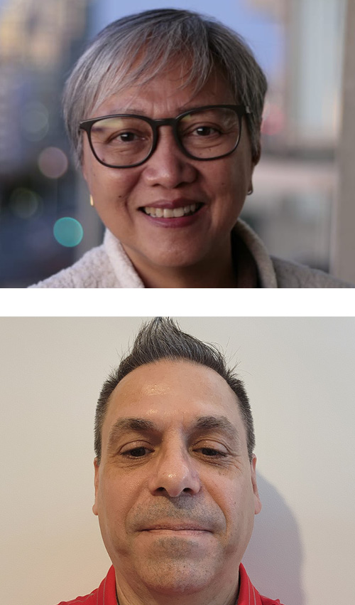 Restiani Andriati and Franco Chiocchio.