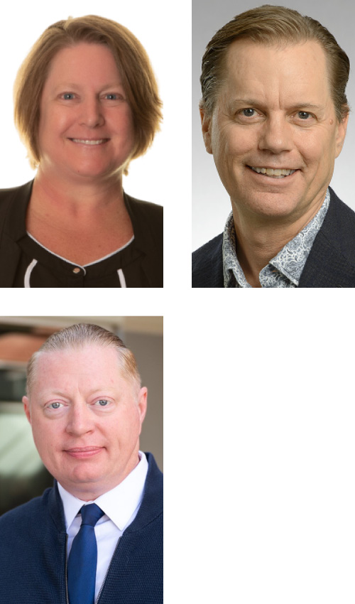 Tracy Dallaire, Art Extner, Nathan Corwin.