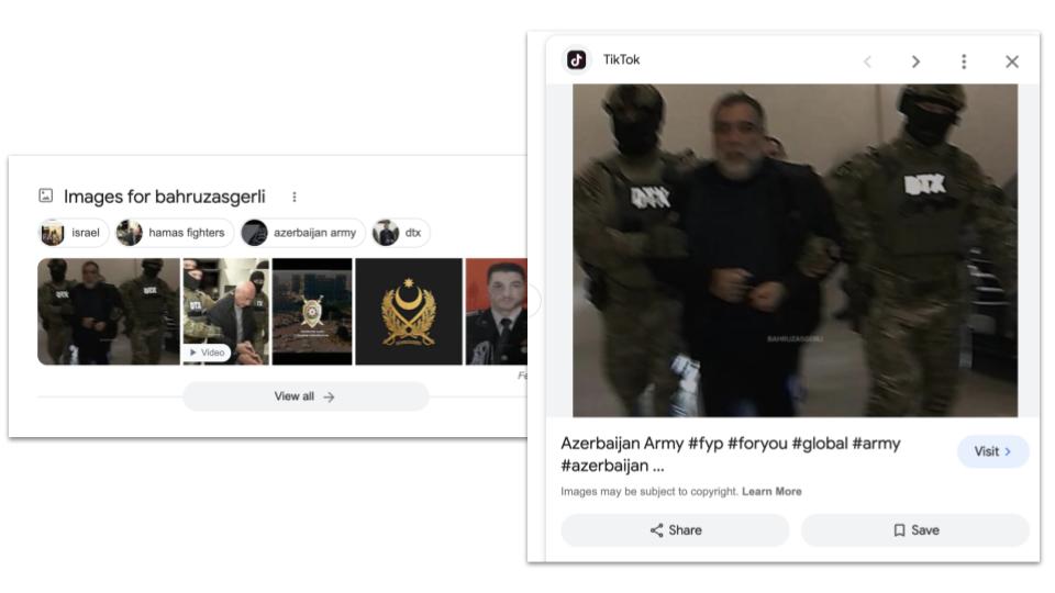 Two tweets side by side.