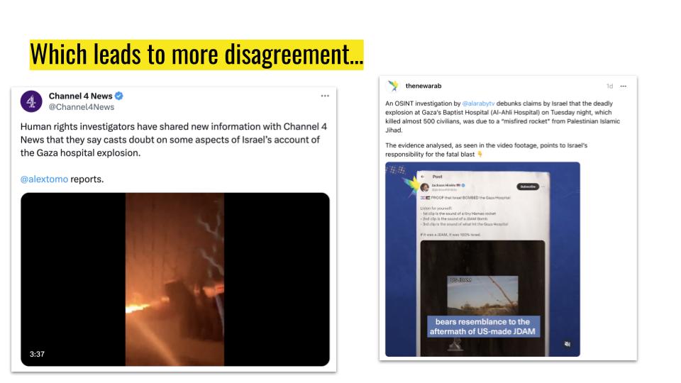 Slide with two tweet screenshots.