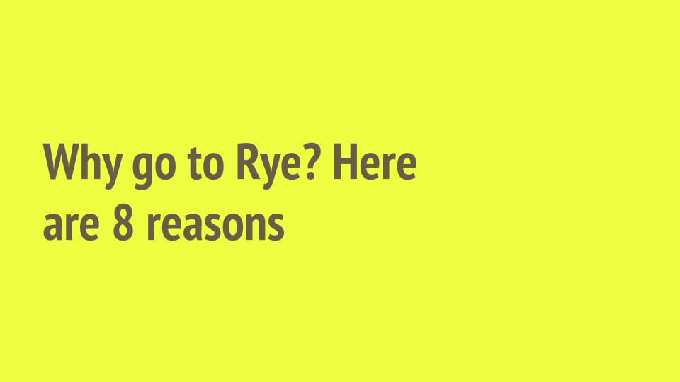 8 reasons on why go to Ryerson 