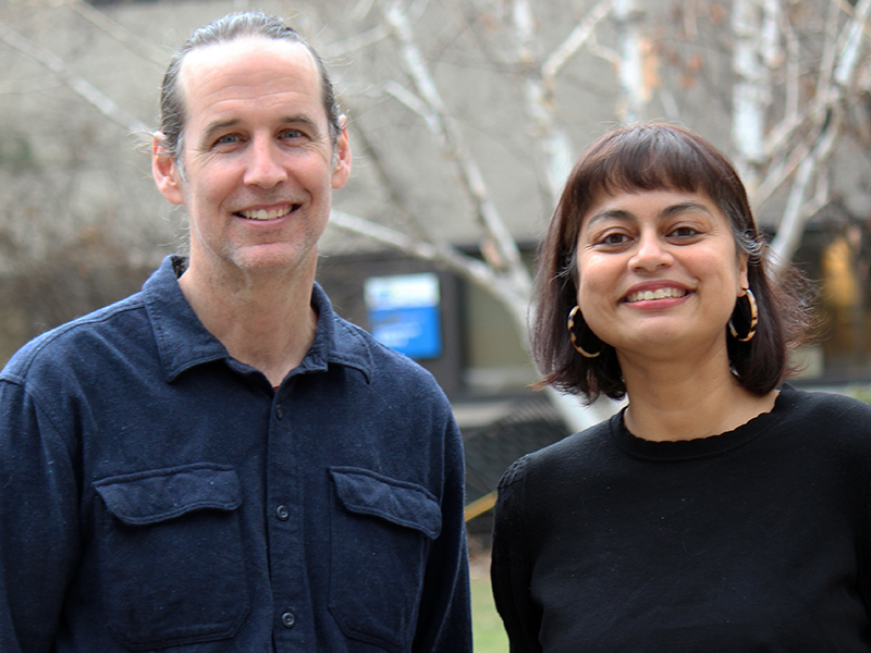Gavin Adamson and Asmaa Malik served as co-chairs for the past year. 