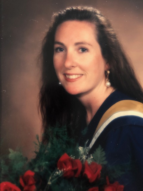 RSJ prof Nicole Blanchett's graduation photo