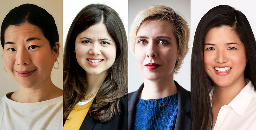 From left to right: Wency Leung, Julia Belluz, Kat Eschner and Jennifer Yang.