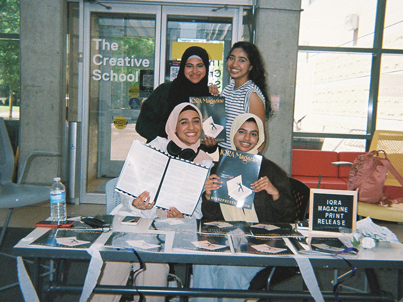 The launch of IQRA magazine's print issue. 