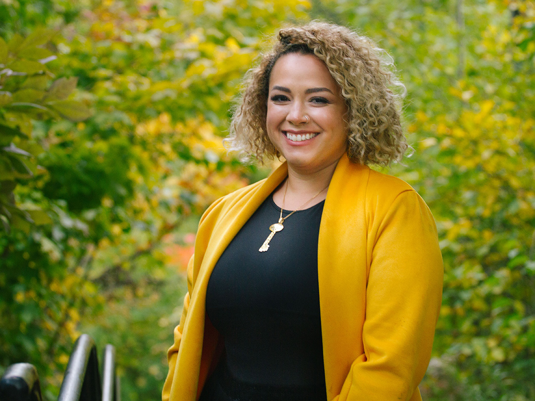 Head shot of alum Pacinthe Mattar