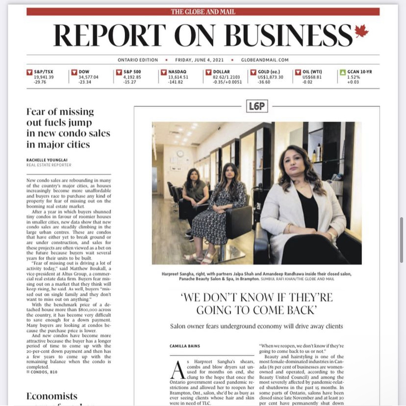 Screen shot of Camilla Bain's article, "We Don't Know If They're Going to Come Back," which ran as part of the L6P project. 