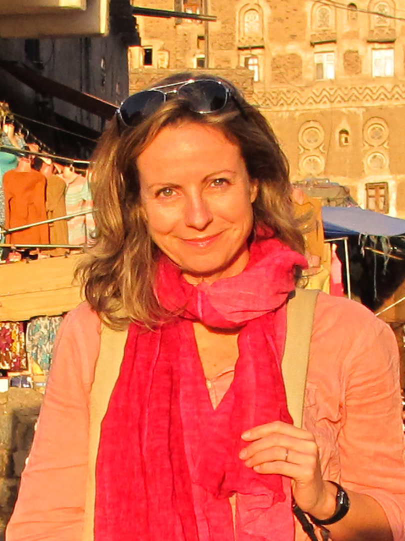 The Star's National Security Reporter Michelle Shephard inside the Old City of Sana'a. 