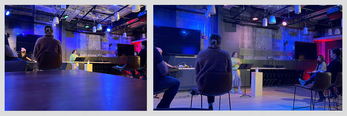 Dania Ali performing at Secret Menu Secret Sessions