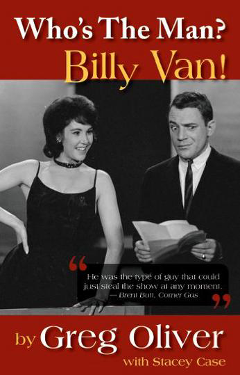 Cover image of Who's The Man? Billy Van! With a black and white photo of Billy Van. 
