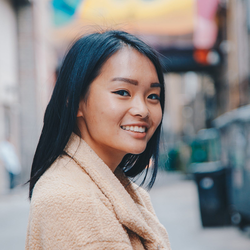 Kayla Zhu, Journalism at the Creative Schoo alumna and reporter for the IJF.