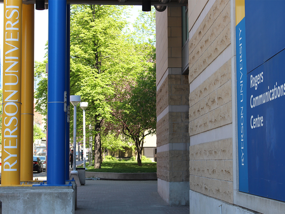 RCC building in the Spring