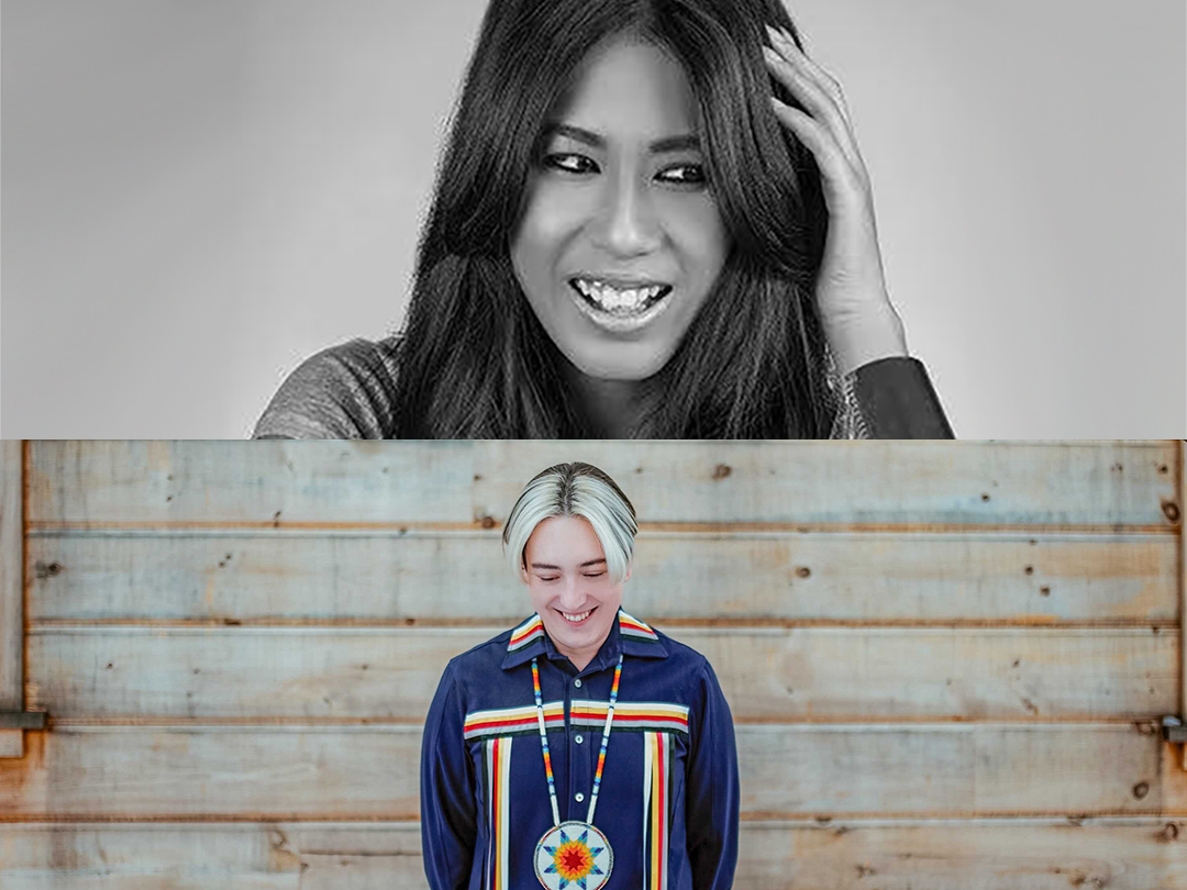 Photo of alumni Jennifer Choy (top) and Christian Allaire (bottom)