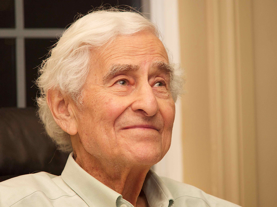 Photo of Joe Photo of Joe Schlesinger on his 80th birthday. 