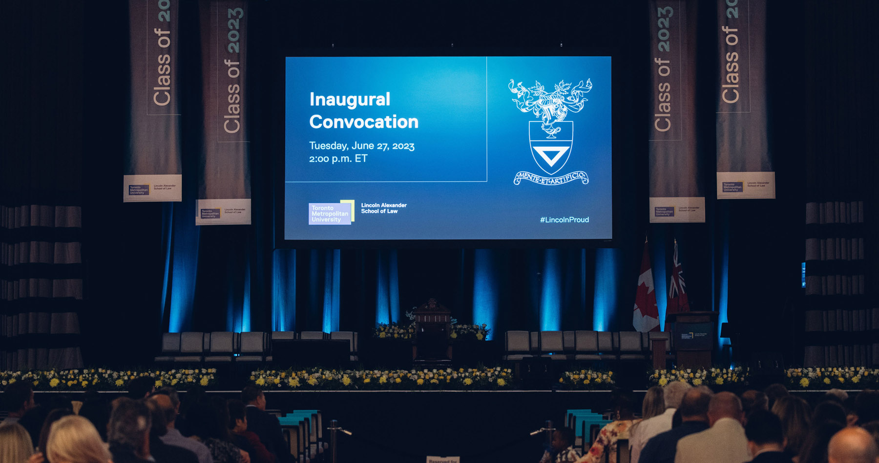 Inaugural Convocation Stage