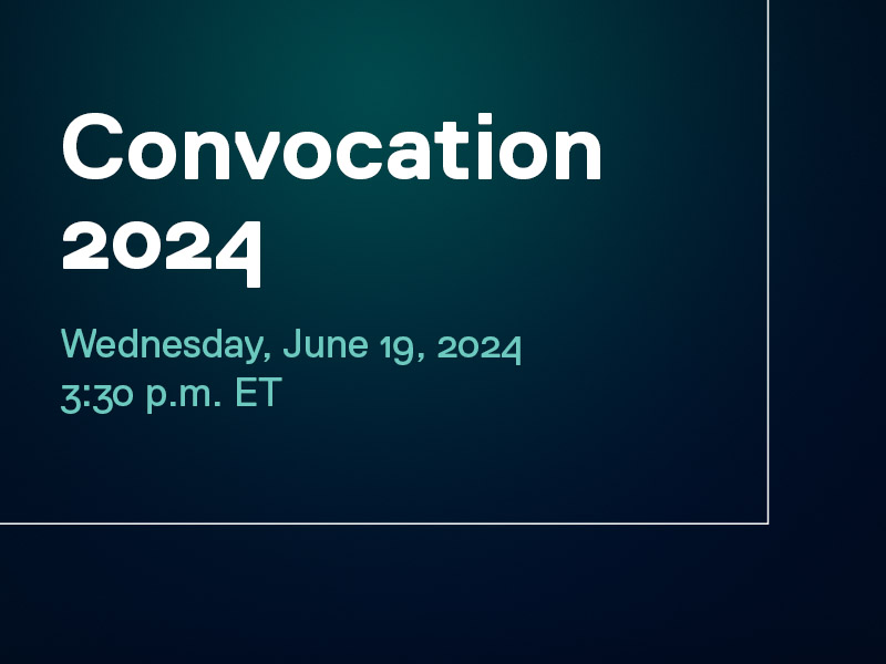 Convocation 2024 Livestream
