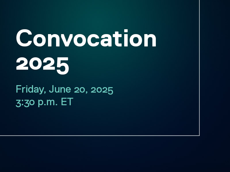 Convocation 2025 Livestream