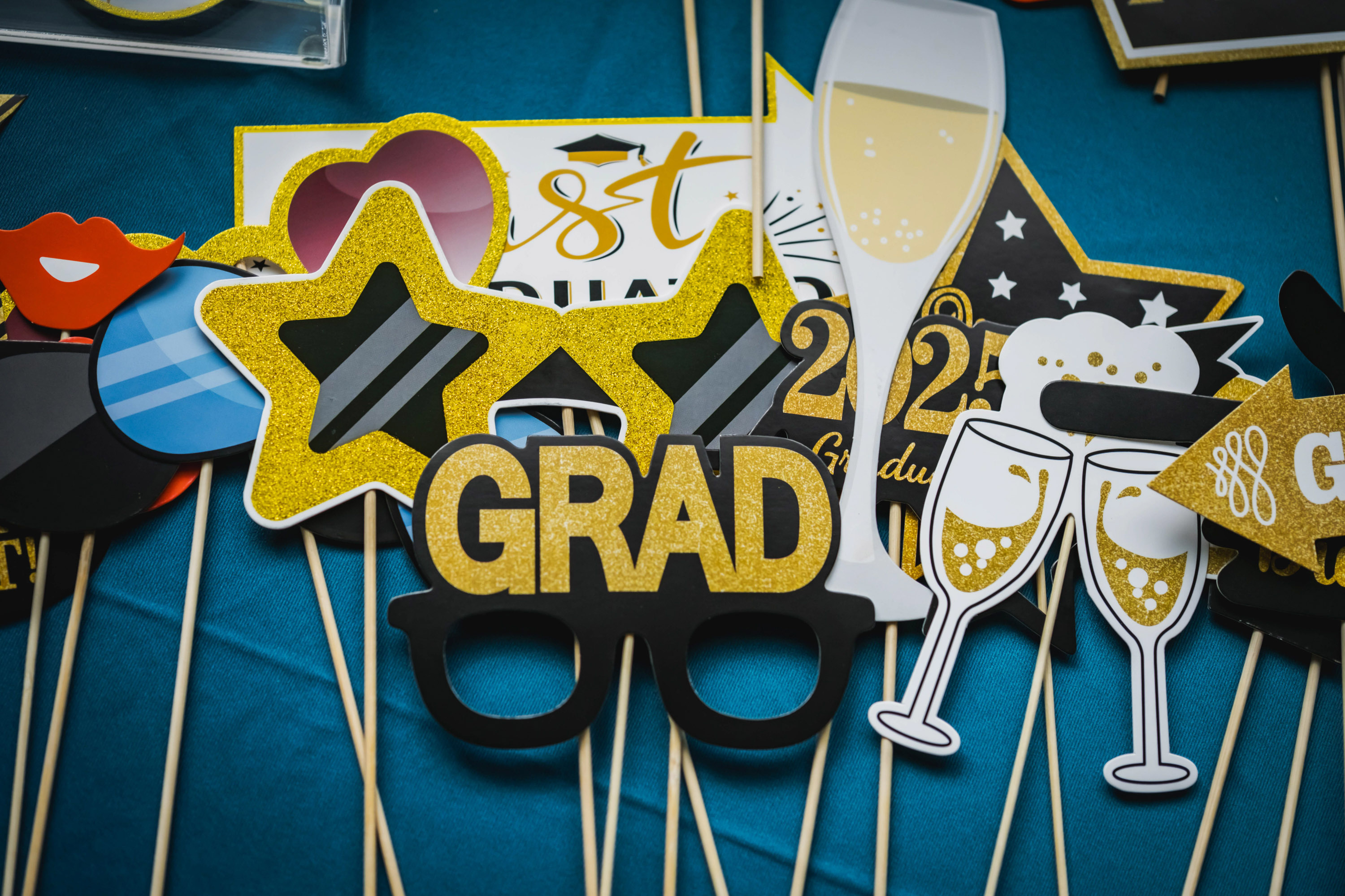 Grad celebration sign