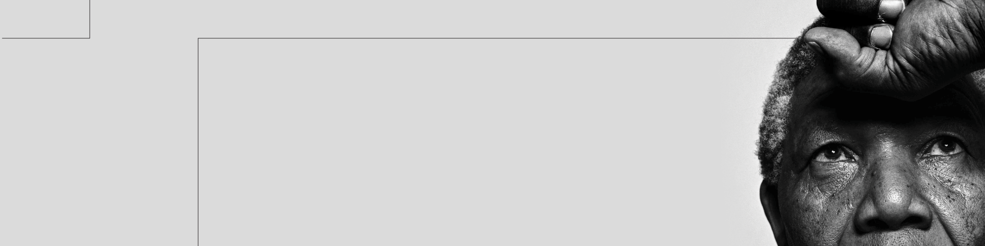 Portrait of Nelson Mandela