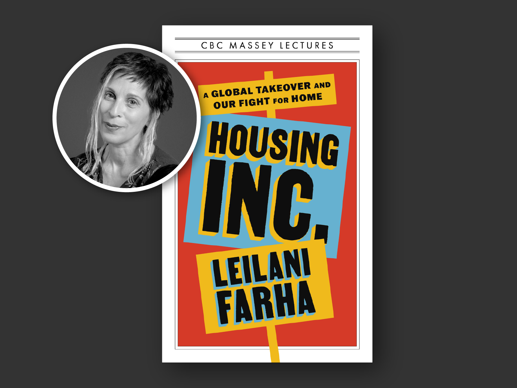 Book cover of Massey Lecture by Leilani Farha: "Housing Inc."