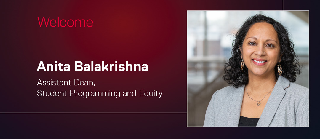 Anita Balakrishna announcement