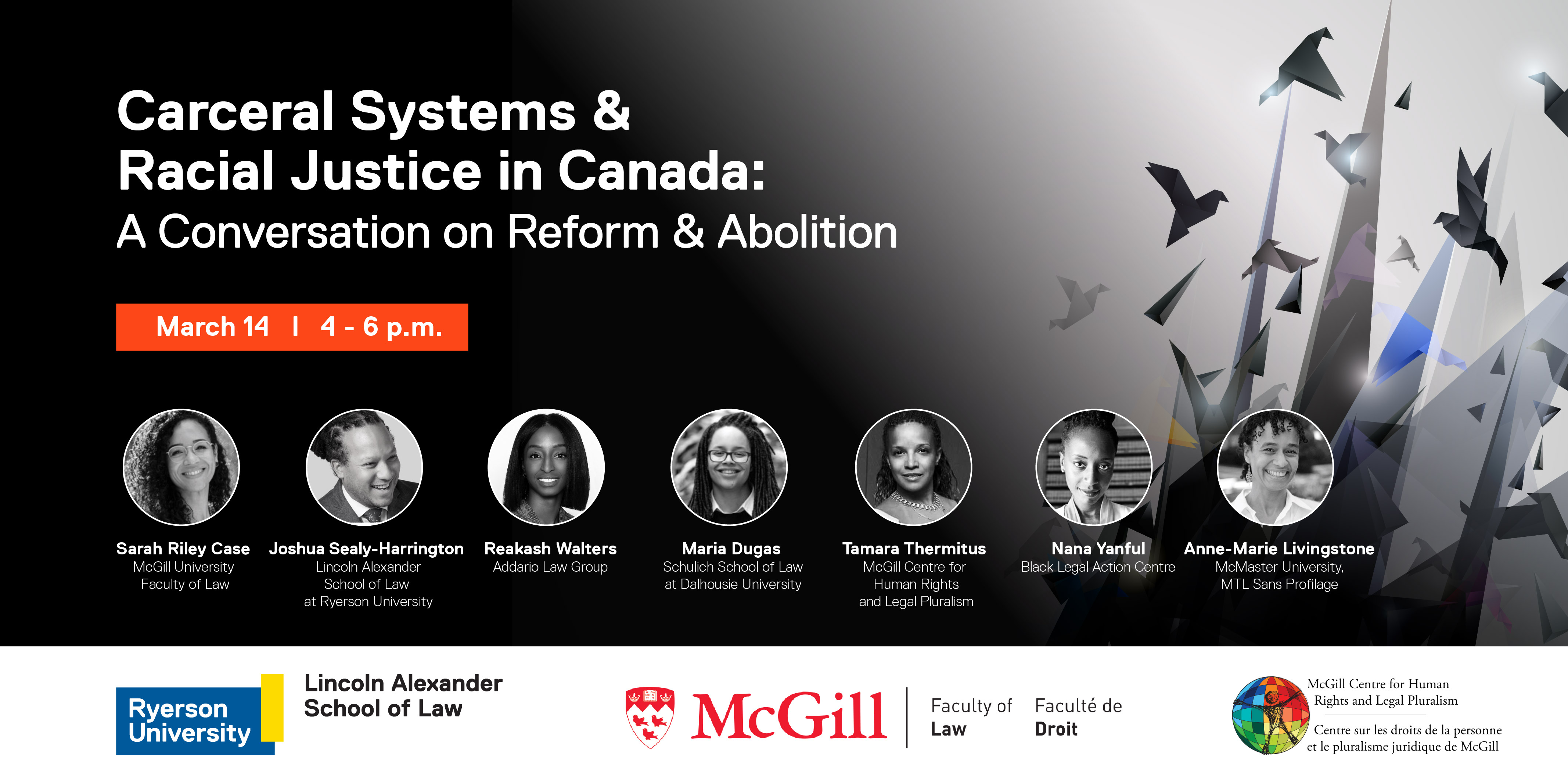 Carceral Systems and Racial Justice in Canada, March 14 2022
