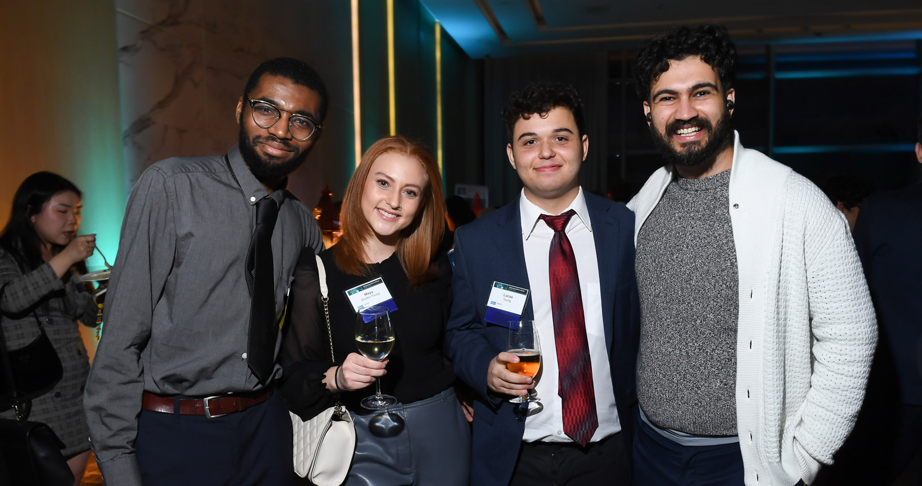 Attendees at the "Celebrating Generosity" event at Lincoln Alexander Law
