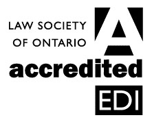 Law Society of Ontario Accredited EDI logo